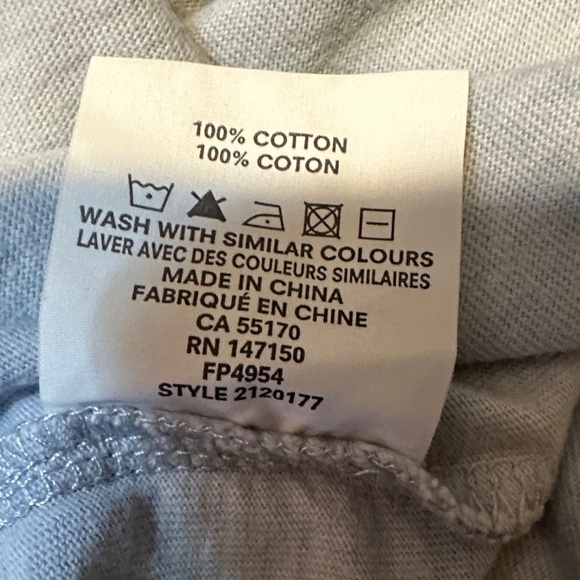 🌸Frank & Oak Blue Tie-Dye Short Sleeve Tee - Picture 5 of 5